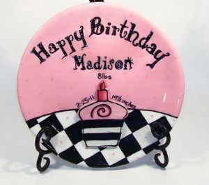 Hand Painted Ceramic Plates
