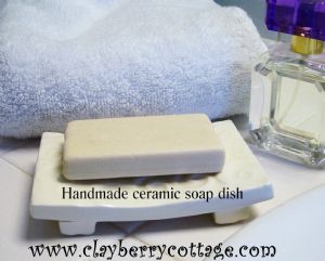 Handmade soap dish
